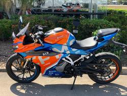 2023 CFMOTO 300 SR ABS LAVA ORANGE