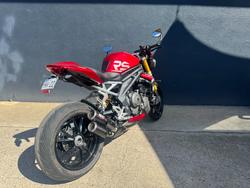 2024 Triumph SPEED TRIPLE 1200 RS RED