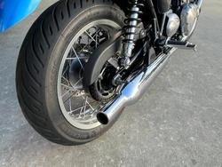 2023 Triumph BONNEVILLE T120 Blue / White