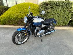 2023 Triumph BONNEVILLE T120 Blue / White