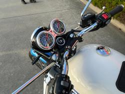2023 Triumph BONNEVILLE T120 Blue / White