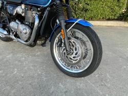 2023 Triumph BONNEVILLE T120 Blue / White