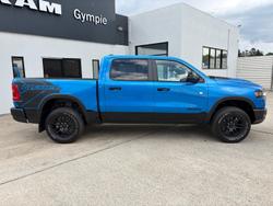 2025 RAM 1500 Rebel Hurricane SO DT MY25 4X4 Dual Range Hydro Blue