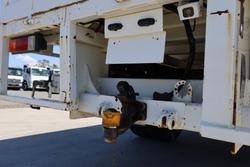 2018 Fuso Canter 4X4 Trayback with crane White
