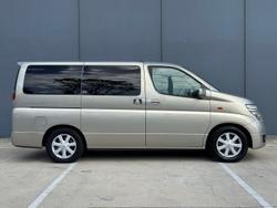 2002 Nissan Elgrand Rider S E51 Gold