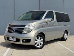 2002 Nissan Elgrand Rider S E51 Gold