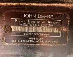 2011 John Deere 748H Green