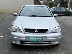 2002 Holden Astra CD TS Silver