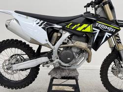 2024 Triumph TF 250-X BLACK/WHIT