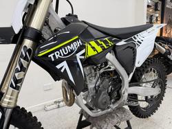 2024 Triumph TF 250-X BLACK/WHIT