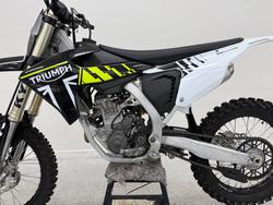 2024 Triumph TF 250-X BLACK/WHIT