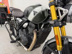 2025 Triumph 2025 Triumph 400CC SCRAMBLER 400 WHITE/GREEN