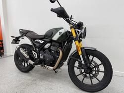 2025 Triumph 2025 Triumph 400CC SCRAMBLER 400 WHITE/GREEN