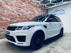 2018 Land Rover Range Rover Sport SDV8 HSE Dynamic L494 MY19.5 4X4 Dual Range White
