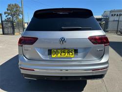 2021 Volkswagen Tiguan 162TSI R-Line Allspace 5N MY22 Four Wheel Drive Pyrite Silver