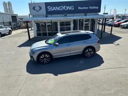 2021 Volkswagen Tiguan 162TSI R-Line Allspace 5N MY22 Four Wheel Drive Pyrite Silver