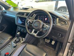 2021 Volkswagen Tiguan 162TSI R-Line Allspace 5N MY22 Four Wheel Drive Pyrite Silver