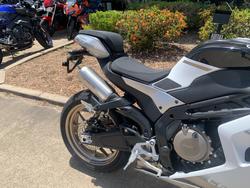 2025 CFMOTO 500 SR VOOM NEBULA WHITE