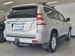 2014 Toyota Landcruiser Prado Altitude KDJ150R MY14 4X4 Dual Range Silver Pearl