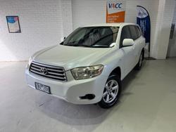 2009 Toyota Kluger KX-R GSU40R Crystal Pearl