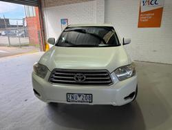 2009 Toyota Kluger KX-R GSU40R Crystal Pearl
