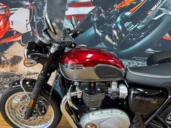 2023 Triumph BONNEVILLE T120 RED/SILVER