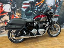 2023 Triumph BONNEVILLE T120 RED/SILVER