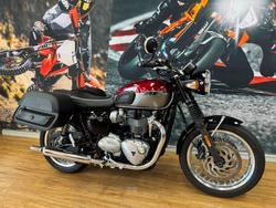 2023 Triumph BONNEVILLE T120 RED/SILVER