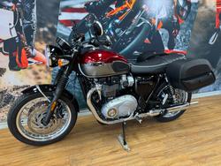2023 Triumph BONNEVILLE T120 RED/SILVER