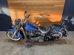 2009 Harley-davidson FLSTN SOFTAIL DELUXE Blue