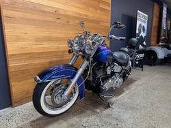 2009 Harley-davidson FLSTN SOFTAIL DELUXE Blue