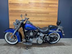 2009 Harley-davidson FLSTN SOFTAIL DELUXE Blue