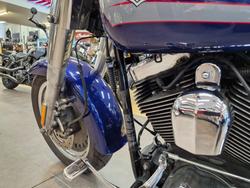 2006 Harley-Davidson FLSTF FAT BOY BLUE