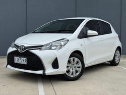 2016 Toyota Yaris Ascent NCP130R Glacier White