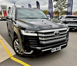 2024 Toyota Landcruiser Sahara ZX FJA300R 4X4 Dual Range Eclipse Black