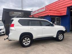 2011 Toyota Landcruiser Prado GXL KDJ150R 4X4 Constant Glacier White
