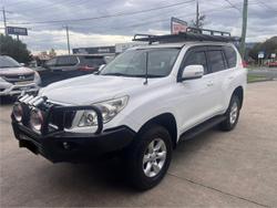 2011 Toyota Landcruiser Prado GXL KDJ150R 4X4 Constant Glacier White