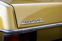 1973 Mercedes-Benz 280CE W114 Gold