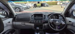 2014 Mitsubishi Triton GLX MN MY15 4X4 Dual Range White