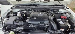 2014 Mitsubishi Triton GLX MN MY15 4X4 Dual Range White
