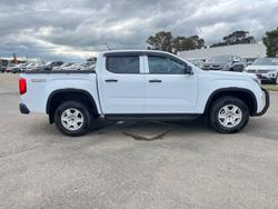 2024 Volkswagen Amarok TDI405 Core NF MY23 4X4 Dual Range Clear White