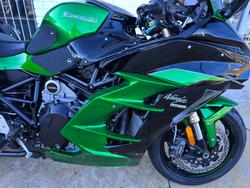 2018 Kawasaki H2 SX SE Green