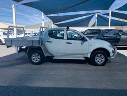 2014 Mitsubishi Triton GLX MN MY15 4X4 Dual Range WHITE