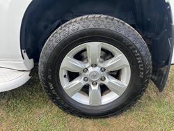 2014 Toyota Landcruiser Prado GXL KDJ150R MY14 4X4 Dual Range Glacier White