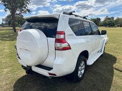 2014 Toyota Landcruiser Prado GXL KDJ150R MY14 4X4 Dual Range Glacier White