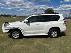 2014 Toyota Landcruiser Prado GXL KDJ150R MY14 4X4 Dual Range Glacier White