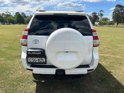 2014 Toyota Landcruiser Prado GXL KDJ150R MY14 4X4 Dual Range Glacier White
