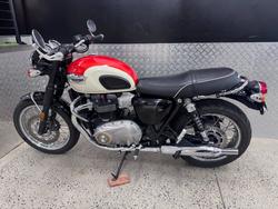 2017 Triumph BONNEVILLE T100 WHITE