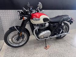 2017 Triumph BONNEVILLE T100 WHITE