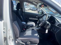 2018 Mitsubishi Triton GLX+ MQ MY18 4X4 Dual Range White